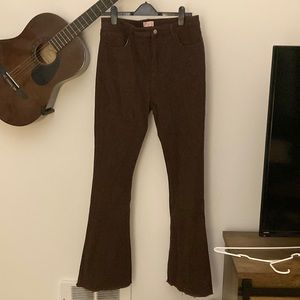 Pink Lily Flare Pants